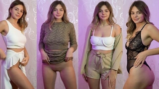 Sexy try on Haul from Beautiful Teen