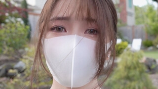 Узкоглазые девки боятся коронавируса, поэтому трахаются с ухажерами в защитных масках
