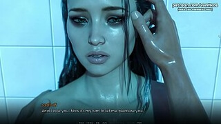 Depraved Awakening , Beautiful teen girlfriend with big boobs romantic anal sex in shower with boyfriend's big dick , My sexiest gameplay moments , Part #11