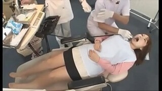 Японский EP-02 Человек-невидимка в стоматологической клинике, пациентку ласкают и трахают, акт 02 из 02