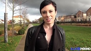 Stephanie explores the world of sex and gets fucked in the ass by a big black cock