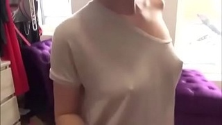Sexy young girl gives a hot and sexy dance