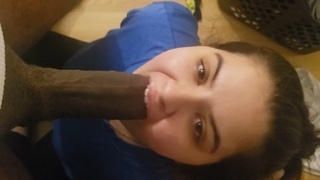 I tried to deep throat a 10 inch cock and cant. its to big and to thick BBC