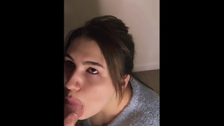 Just another cheating slut getting face fucked by a stranger of my Onlyfans