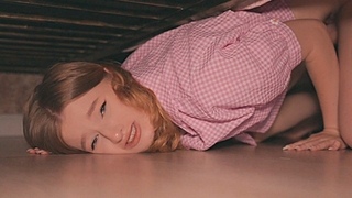 STUCK UNDER THE BED - Fucked Stepsister Hard