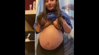 Big Booty + Big Boobs + Pregnant Latina