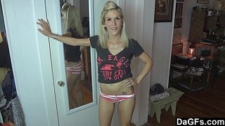 Dagfs - Sexy Blonde Teases Her Boyfriend Before To Get Anal Sex