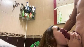 fucked a friend's wife in the bathroom