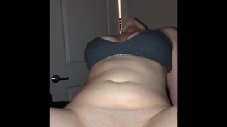 19 Year Old College Teen Babe Sucks and Rides Dick with Perfect Body