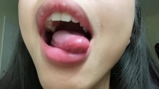 JOI Asian Cum Dumpster Begs For You To Stroke Your Cock And Nut In Her Mouth , Hinasmooth