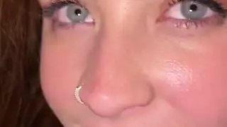 Girl give blowjob and gets fucked in her ass