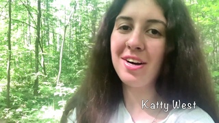 Teen Walk in a Park, Pee and a Little Dirty Talk