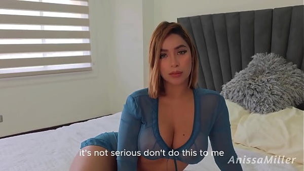 Anissamiller's slut fucks her stepbrother while talking on the phone with her cuckold boyfriend.