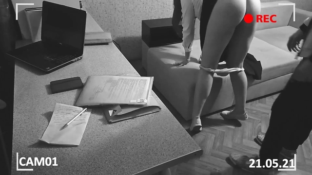 Director spanked a naughty student