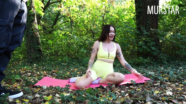 Picked up a Yoga Teacher in Some Woods.