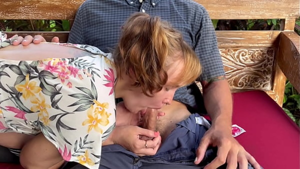 Girl at the park sucks me off