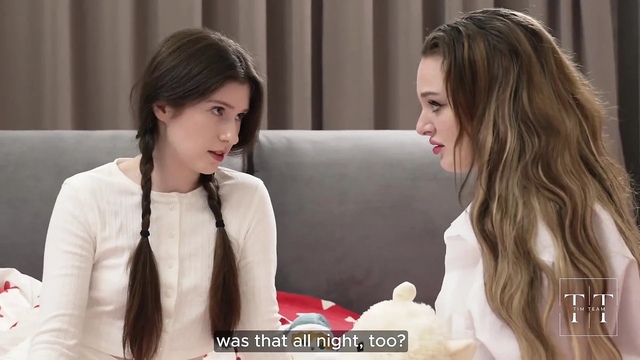 Unlawful Threesome! Teens Get Laid by Stepdad. 4K HD Tim Team