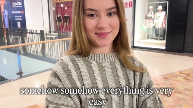 The First Meeting in the Cinema Led to Sex with a Blonde with a Big Ass and Ejaculation Inside