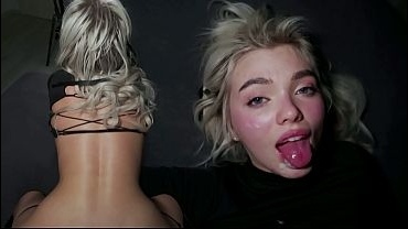 Cumslut Cutie Takes It From Behind