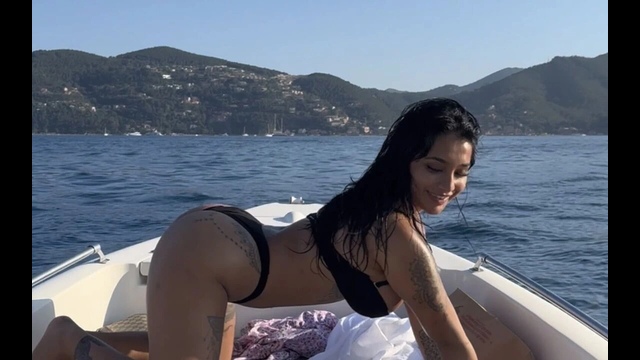 Yasmina Khan Has Sex on a Boat with a Huge Black Cock