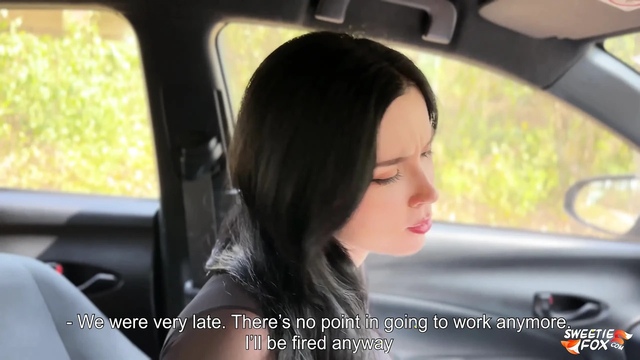 StepSis Paid with Deep Blowjob to He Drive Her Home, Part 2 (Sloppy Blowjob, Throatpie)