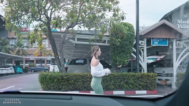 He Offered Her a Lift and She Offered Him Her Tight Wet Pussy