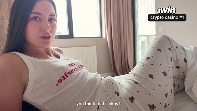 Sharing Bed With Step Sis Turned Out Fuck Her Pussy But I Didn't Get Out My Dick In Time And Cum Inside...