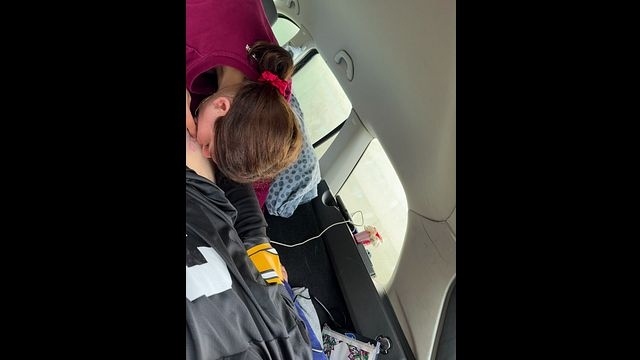 Cum in my mouth in the car. Sucked in the car. Gave in the mouth in a public place.