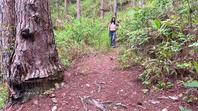 Real Sex in a Public Forest with a Stranger.